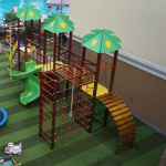 Детская игровая площадка в отеле Александрия